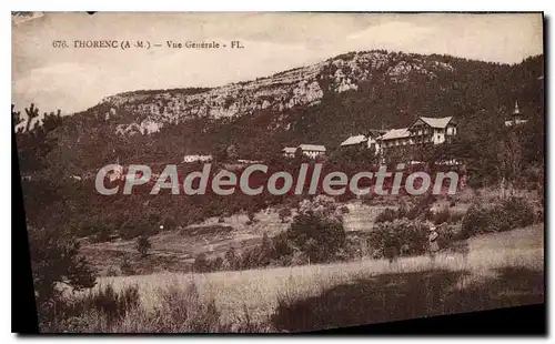 Cartes postales Thorenc Vue generale