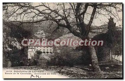 Cartes postales Sanctuaire de Laghet Route de la Corniche Environs de Nice