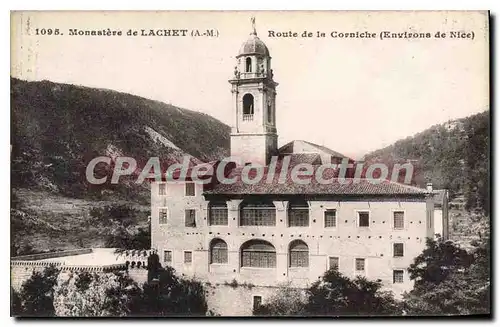 Cartes postales Monastere de Laghet Route de la Corniche Environs de Nice