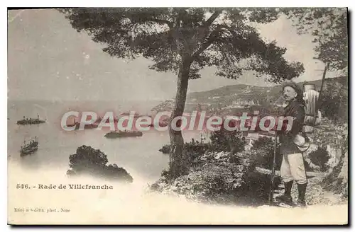 Cartes postales Rade de Villefranche