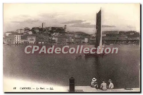 Cartes postales Cannes Le Port