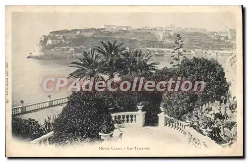 Cartes postales Monte Carlo Les Terrasses