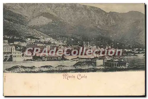 Cartes postales Monte Carlo