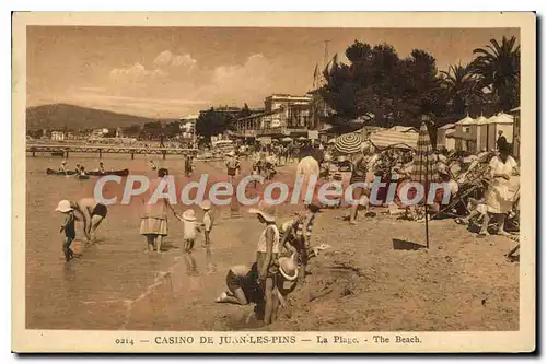 Cartes postales Casino de Juan les Pins La Plage