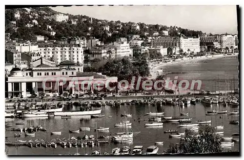 Cartes postales Cannes Le Port Le casino la Croisette