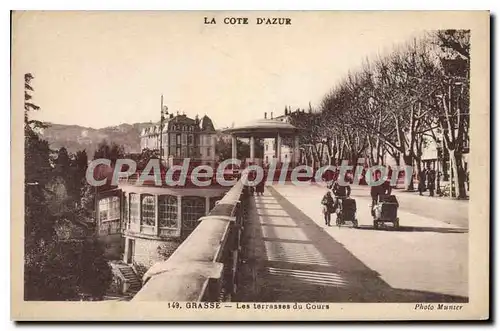 Ansichtskarte AK La Cote d'Azur Grasse Les Terrasses du Cours