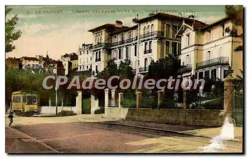 Ansichtskarte AK Le Cannet l'hotel des Anges et le Boulevard Carnot