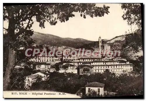 Cartes postales Nice hopital Pasteur