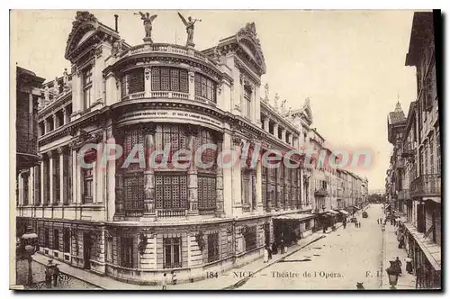 Cartes postales Nice theatre de l'Opera