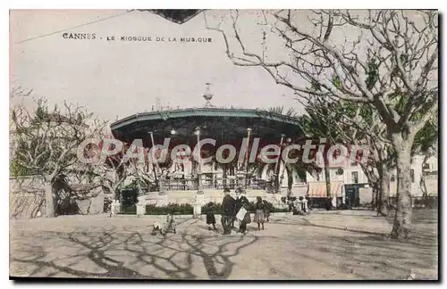 Cartes postales Cannes le Kiosque de la Musique