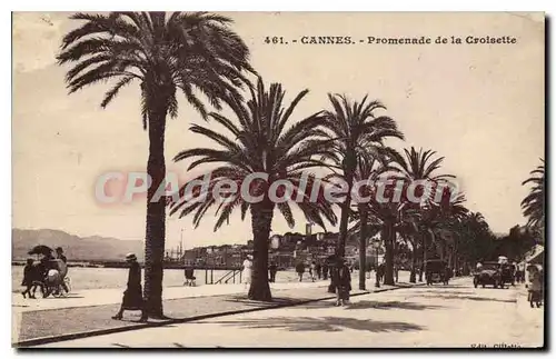 Cartes postales Cannes Promenade de la Croisette