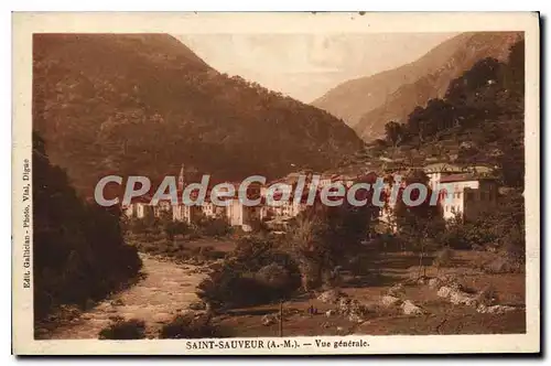 Cartes postales Saint Sauver A M vue generale