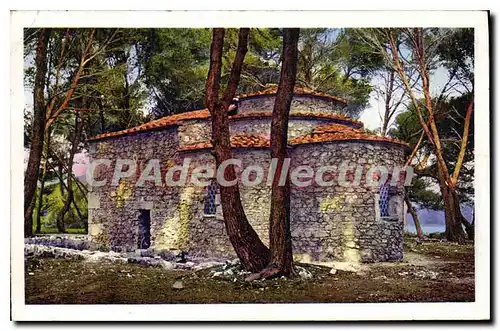 Cartes postales Abbaye de N D de Lerins Ile Saint Honorat chapelle de la Trinite Trinidad Chapel