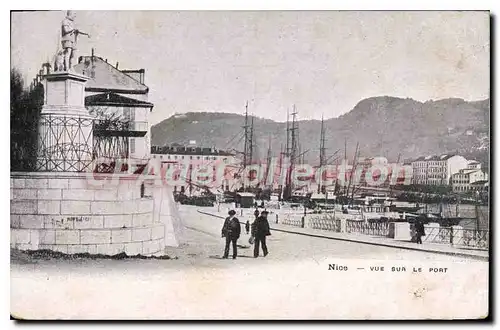 Cartes postales Nice vue sur le Port