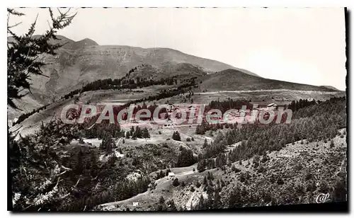 Cartes postales Valberg vue generale et le Mont Mounier