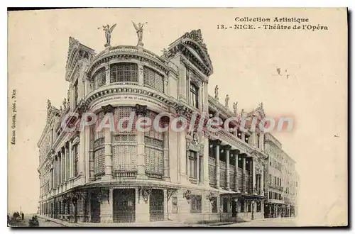 Cartes postales Nice Theatre de l'Opera