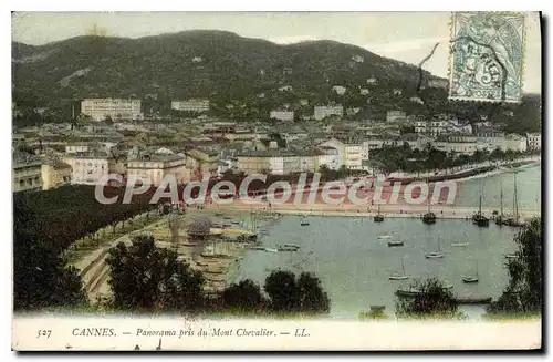 Cartes postales Cannes Panorama pris du Mont Chevalier