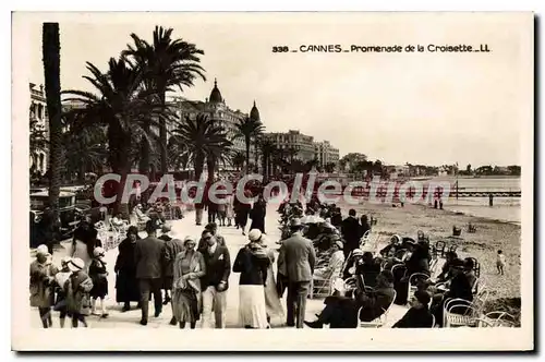 Cartes postales Cannes Promenade de la Croisette