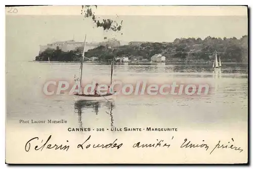 Cartes postales Cannes L'Ile Sainte Marguerite