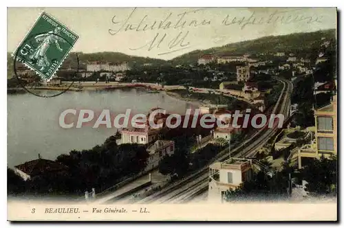 Cartes postales Beaulieu Vue generale