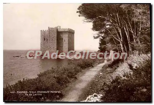 Cartes postales Cannes Vieux Chateau St Honorat Ile de Lerins