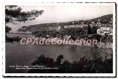 Ansichtskarte AK Saint Jean Cap Ferrat Anse des Fossettes et pointe de Lilong