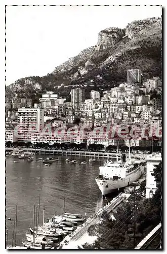 Cartes postales Monaco Un coin du Port et de la Condamine