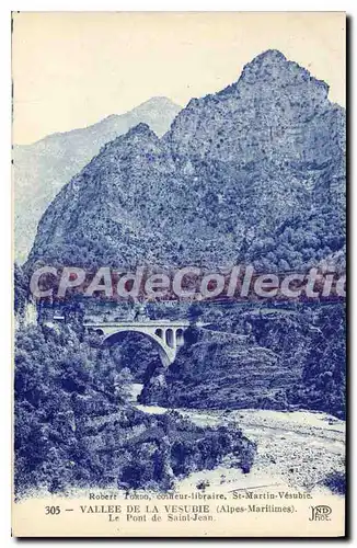 Cartes postales Vallee de la Vesubie Alpes Maritimes Le Pont de Saint Jean