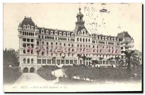 Cartes postales Nice Hoteldu Parc Imperial