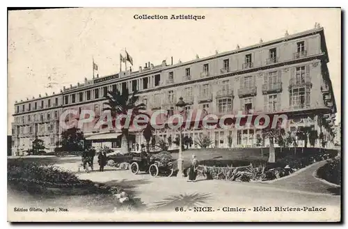 Cartes postales Nice Cimiez Hotel Riviera Palace