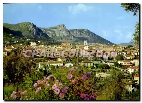 Moderne Karte Couleurs et Lumiere de France La Cote d'Azur miracle de la nature Vence Alpes Maritimes Vue gen