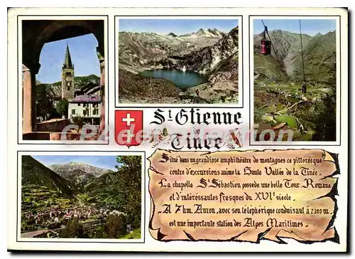 Cartes postales moderne Paysages de France Saint Etienne de Tinee Alpes Maritimes