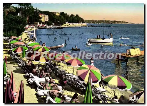 Cartes postales moderne La Cote d'Azur Juan les Pins la plage