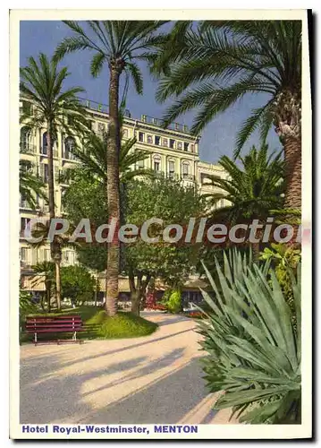 Cartes postales moderne Hotel Royal Westminster Menton