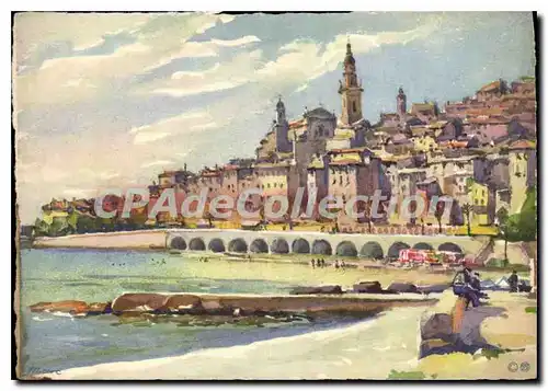 Cartes postales moderne Menton