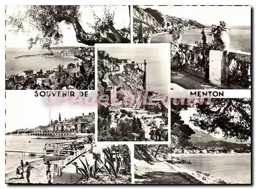 Cartes postales moderne Menton La Cote d'Azur