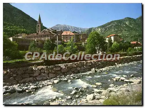 Cartes postales moderne St Etienne de Tinee (Alpes Maritimes) ALTITUDE 1140 metres Station estivale de la haute vallee