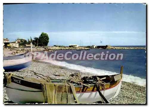 Cartes postales moderne Cros de Cagnes Reflet de la Cote d'Azur Un Coin de la Plage du Port