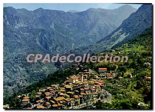 Cartes postales moderne La Bollene Vesubie (Alpes Mar) Vue generale aerienne