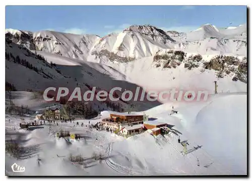 Cartes postales moderne Alpes Maririmes Station Ete Hiver