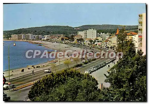 Moderne Karte Cros de Cagnes Cote d'Azur Vue generale