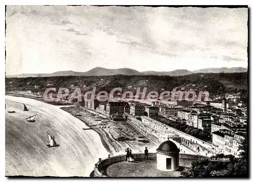 Cartes postales moderne Nice en 1860 (Documentation Archives du Musee Massena)