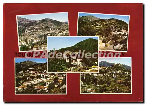 Cartes postales moderne Tourrettes Levens (A M)