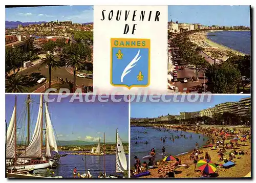 Cartes postales moderne Cannes Souvenir