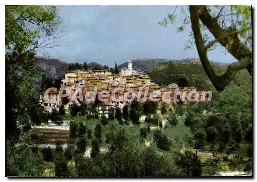 Cartes postales moderne Coaraze (A M) 620 m Le Village au Soleil Vue generale