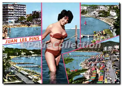 Cartes postales moderne Juan les Pins pin-up