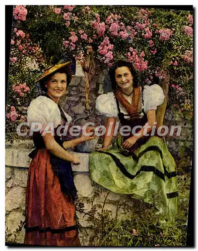 Cartes postales moderne La Cote d'Azur Nicoise au puits fleuri