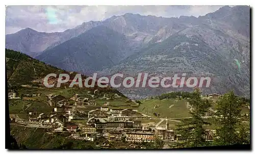 Cartes postales moderne Auron (Alpes Maritimes) Reflets de la Cote d'Azur Ete Hiver Altitude 1 608 m vue generale