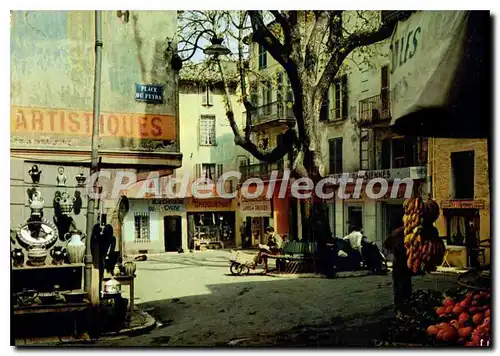 Cartes postales moderne Vence(A M) Couleurs et Lumiere de France La Cote d'Azur de la nature Place du Peyra