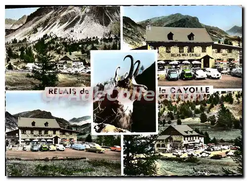 Moderne Karte Relais de la Cayolle (alt 1800 m) Route des Grandes Alpes